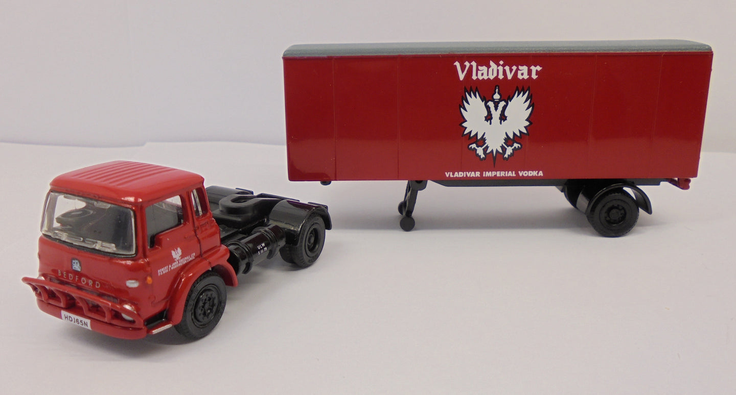 22004 Bedford TK Artic Box Van "Vladivar Vodka"